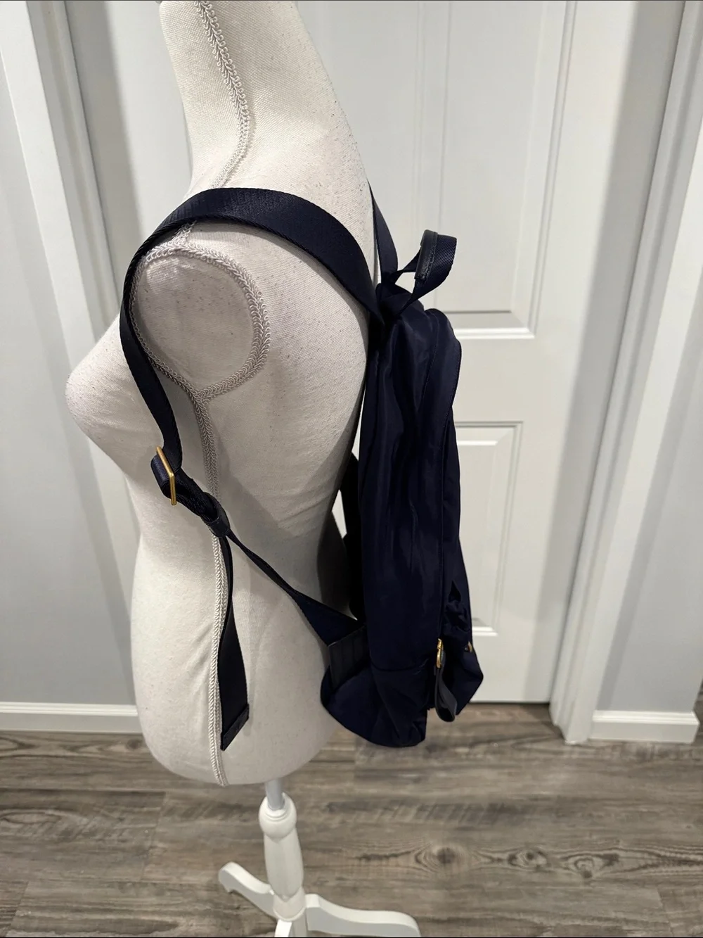 Tory Burch Navy Backpack